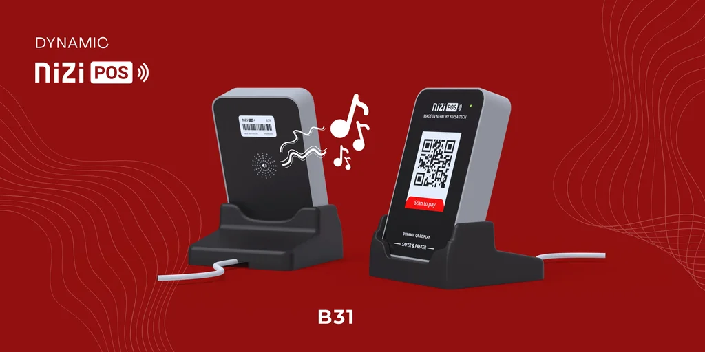 Nizi POS B31 Model (2.8in TFT LCD) with speaker