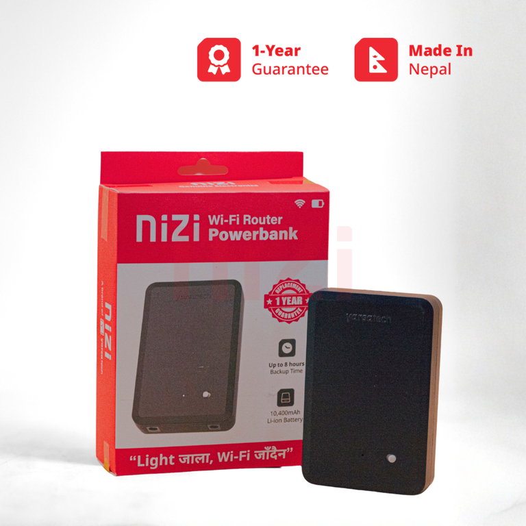 Nizi Wifi Router Powerbank (10400mAh)
